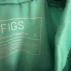Figs Zamora scrub pants in surgical green size small